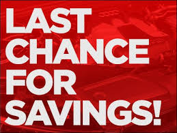Last Chance Savings