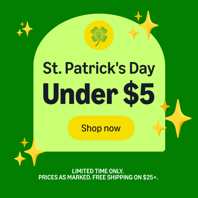St. Patricks Day finds under $5!